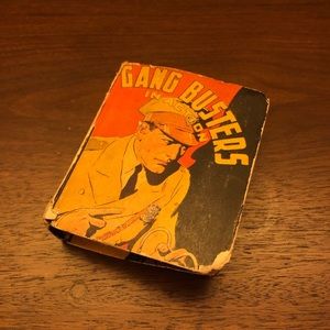 Gang Busters in Action mini book